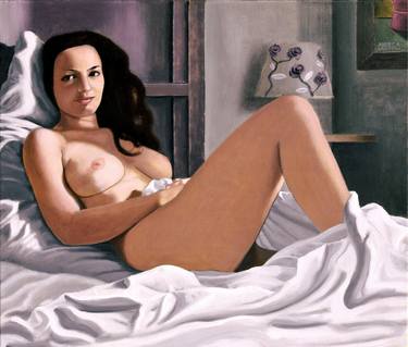 Print of Fine Art Nude Paintings by Andrea Vandoni