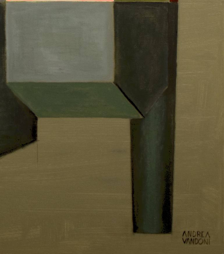 Original Modern Abstract Painting by Andrea Vandoni