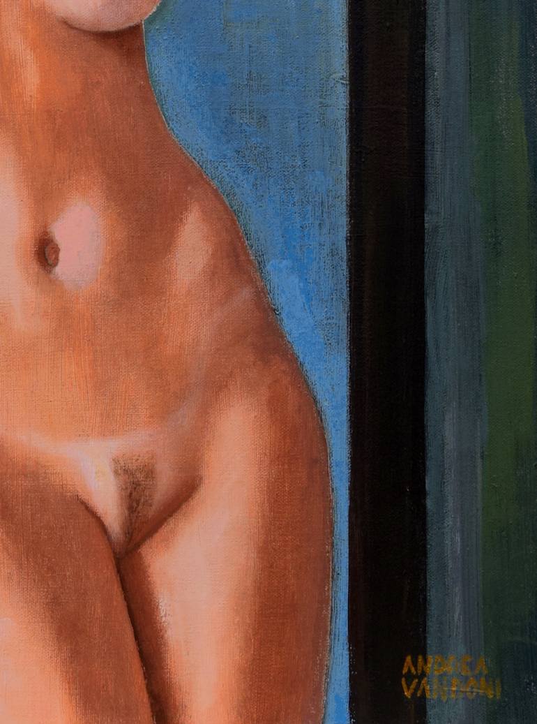 Original Nude Painting by Andrea Vandoni