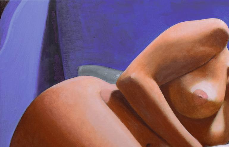 Original Figurative Nude Painting by Andrea Vandoni