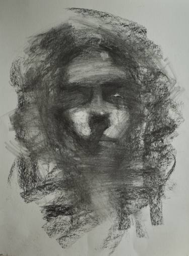 Print of Expressionism Portrait Drawings by Vadim Torbakov