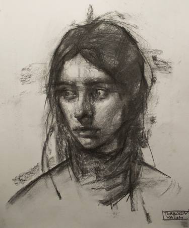 Print of Portrait Drawings by Vadim Torbakov