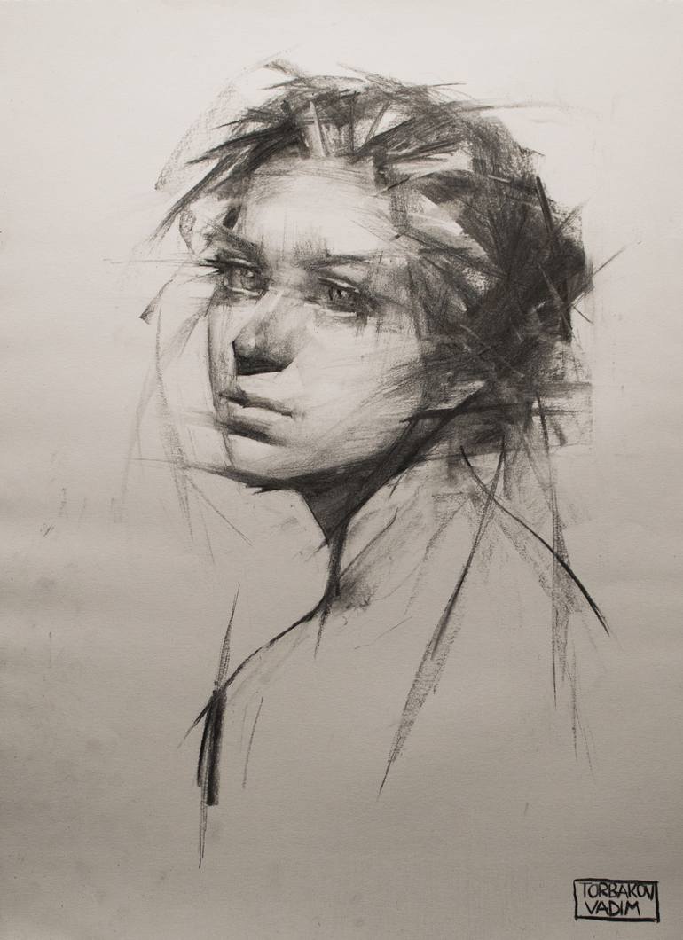 DRAWING #11 Drawing by Vadim Torbakov | Saatchi Art