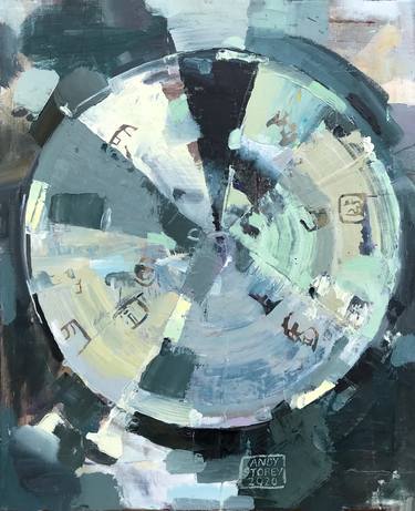 Original Fine Art Abstract Paintings by Andrew Storey