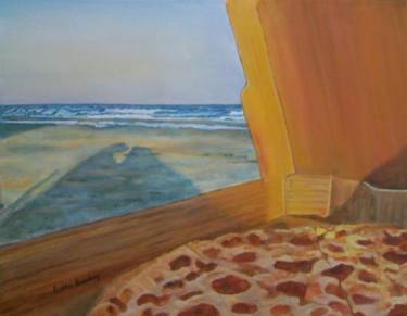 Print of Fine Art Beach Paintings by Debbie Broadway