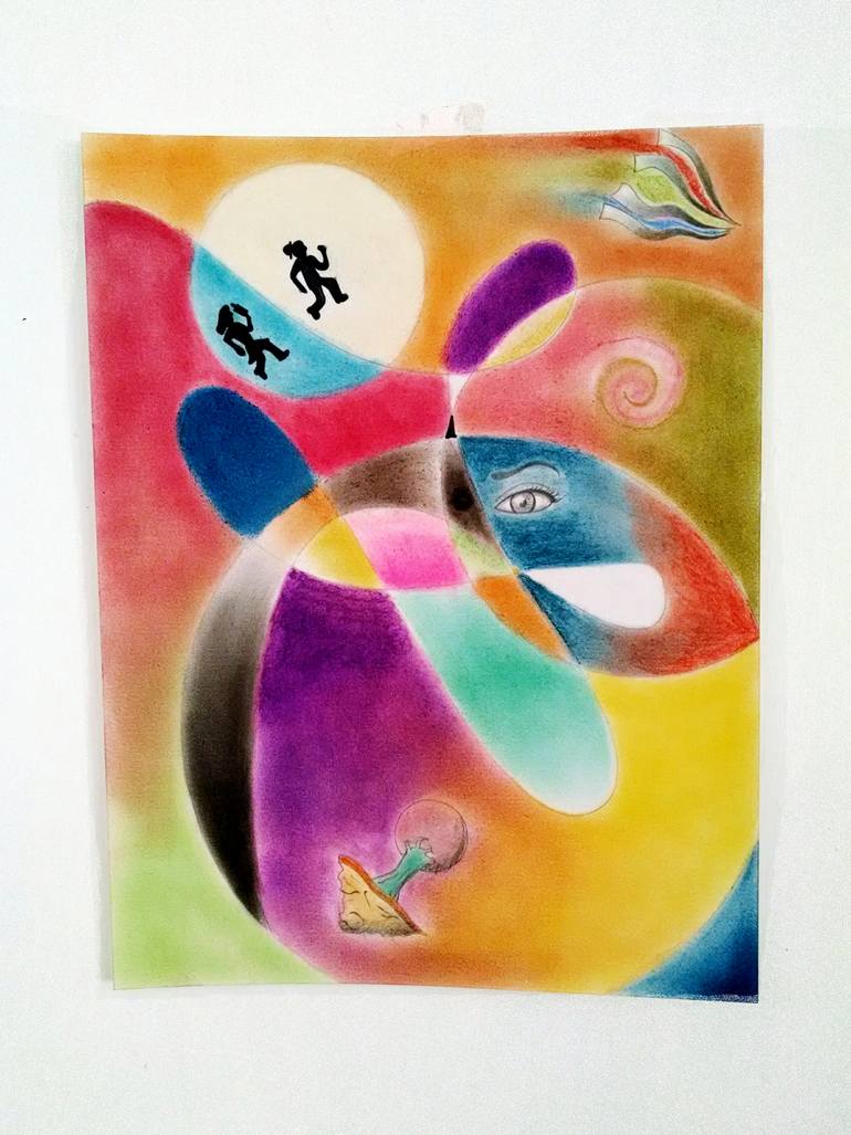 Original Abstract Drawing by Marcoo Lc
