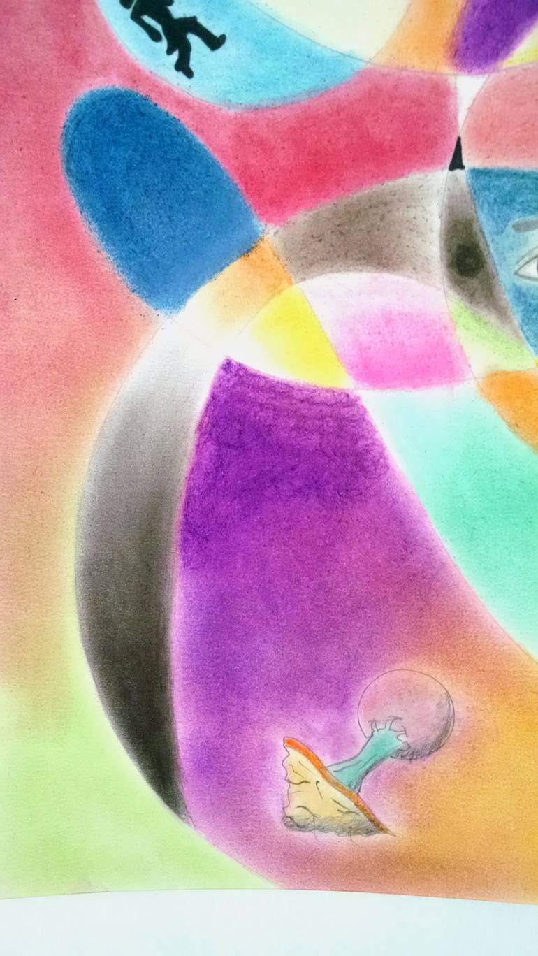 Original Abstract Drawing by Marcoo Lc