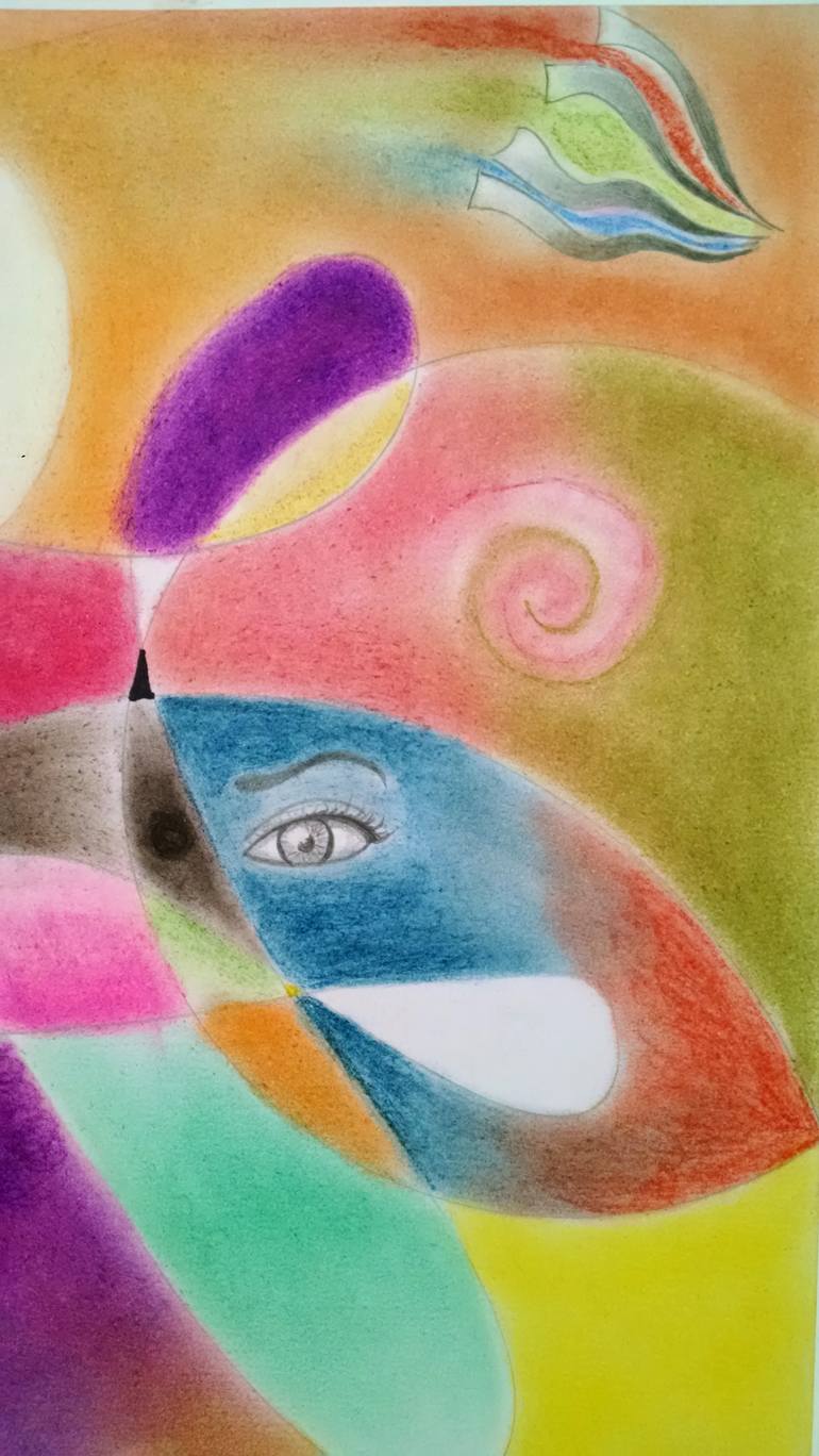 Original Abstract Drawing by Marcoo Lc
