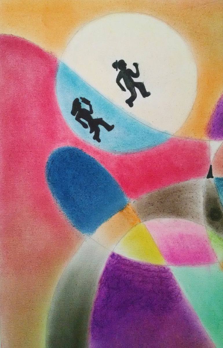 Original Abstract Drawing by Marcoo Lc