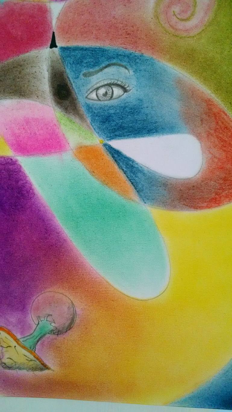 Original Abstract Drawing by Marcoo Lc