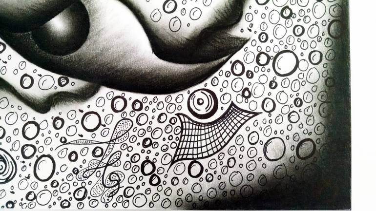 Original Abstract Drawing by Marcoo Lc