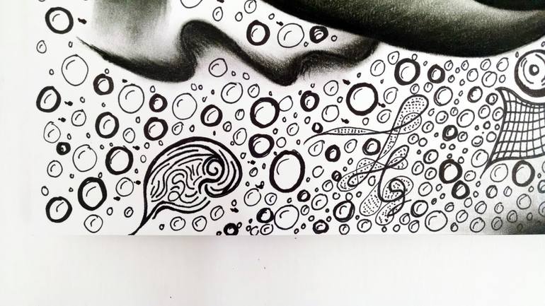 Original Abstract Drawing by Marcoo Lc