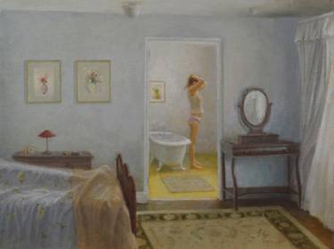 Original Interiors Paintings by Brandy Agun