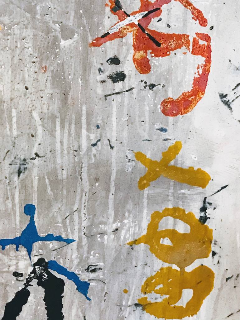 Original Contemporary Abstract Painting by Leonardo Lanzolla