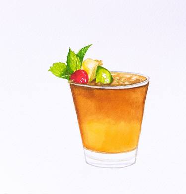 Print of Fine Art Food & Drink Paintings by robin maguire