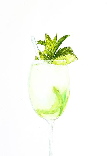 Print of Fine Art Food & Drink Paintings by robin maguire