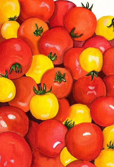 Print of Fine Art Food Paintings by robin maguire