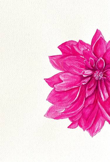 Original Fine Art Floral Paintings by robin maguire