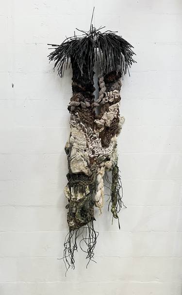 Original Abstract Expressionism Nature Sculpture by Femke van Gemert