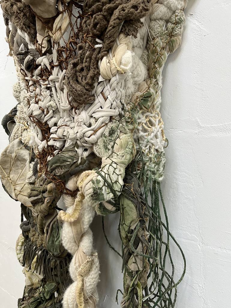 Original Abstract Expressionism Nature Sculpture by Femke van Gemert