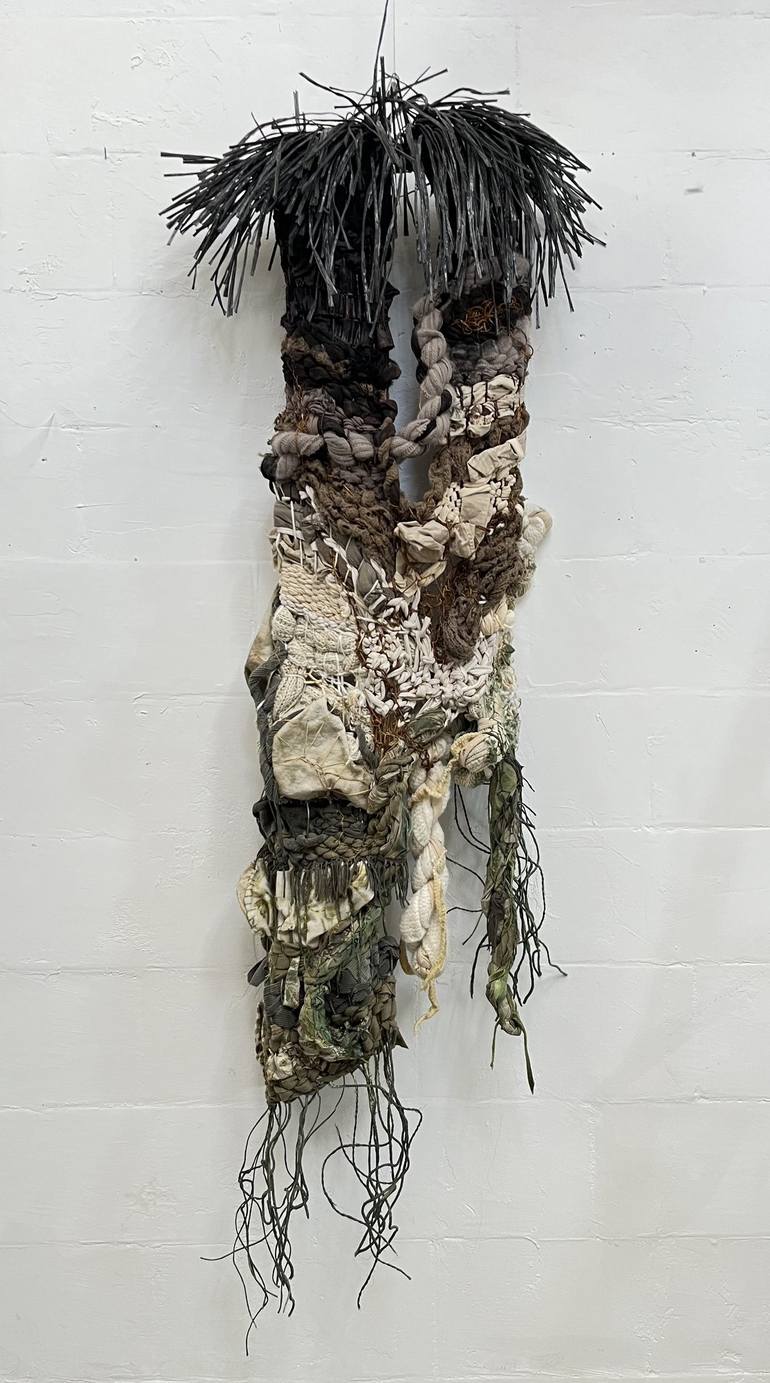 Original Abstract Expressionism Nature Sculpture by Femke van Gemert