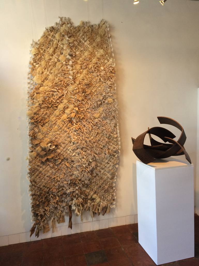 Original Abstract Landscape Painting by Femke Van Gemert