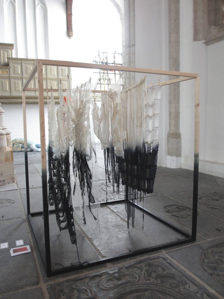 Original Abstract Installation by Femke van Gemert