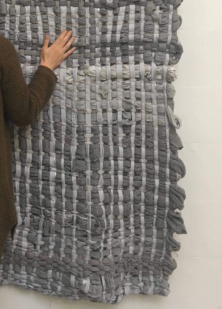 Original Minimalism Abstract Painting by Femke Van Gemert