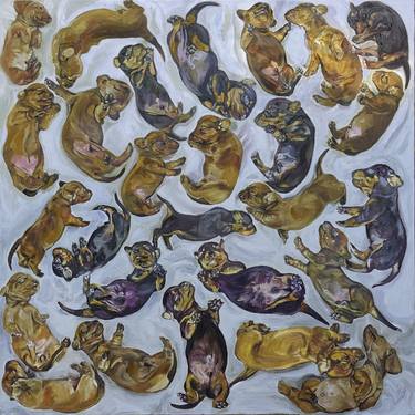 Original Animal Paintings by Gandee Vasan