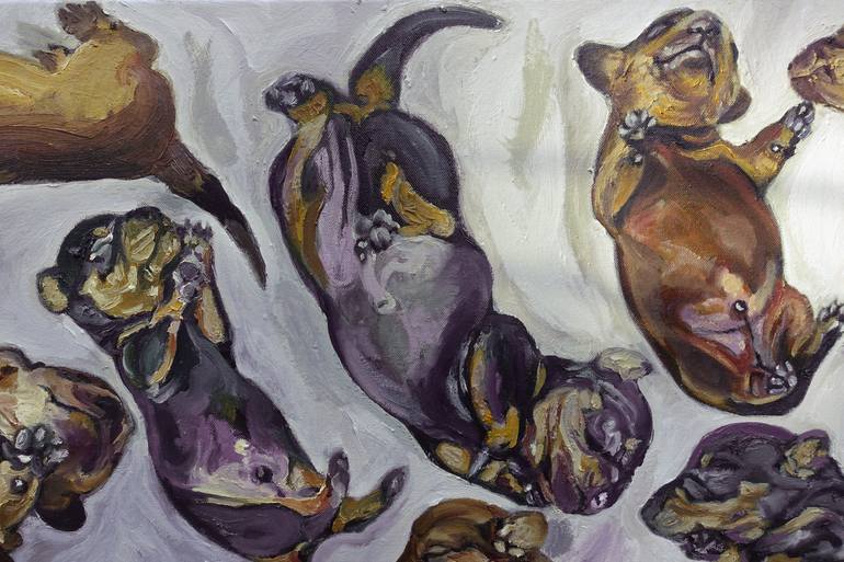 Original Animal Painting by Gandee Vasan