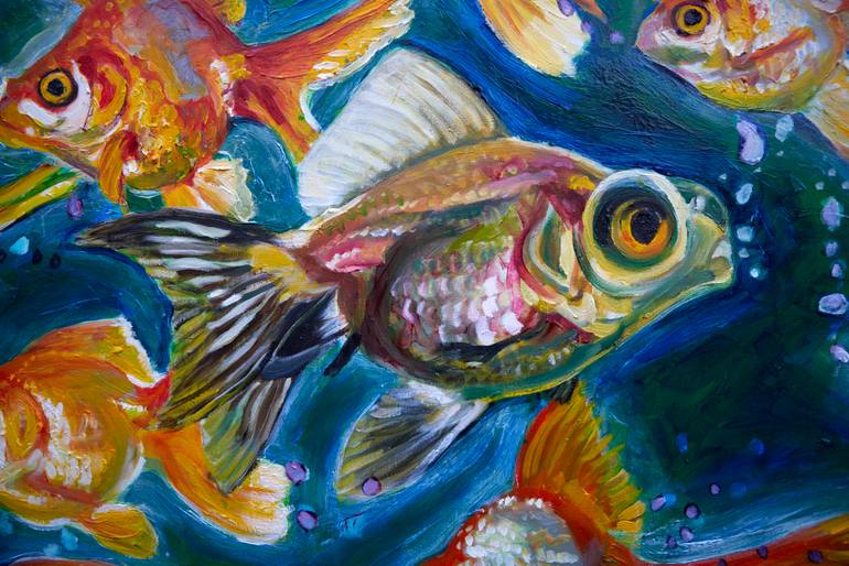 Original Conceptual Animal Painting by Gandee Vasan