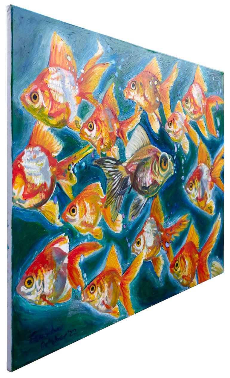 Original Conceptual Animal Painting by Gandee Vasan