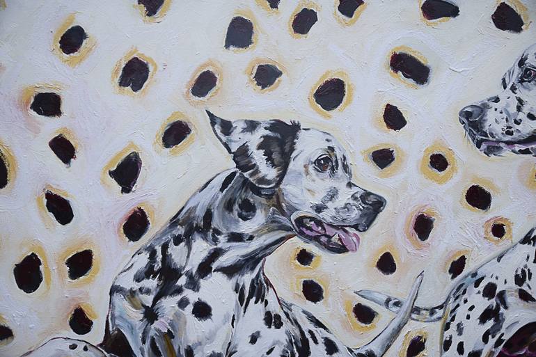 Original Expressionism Animal Painting by Gandee Vasan