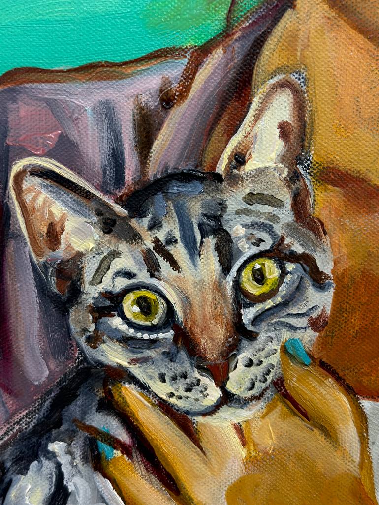 Original Figurative People Painting by Gandee Vasan