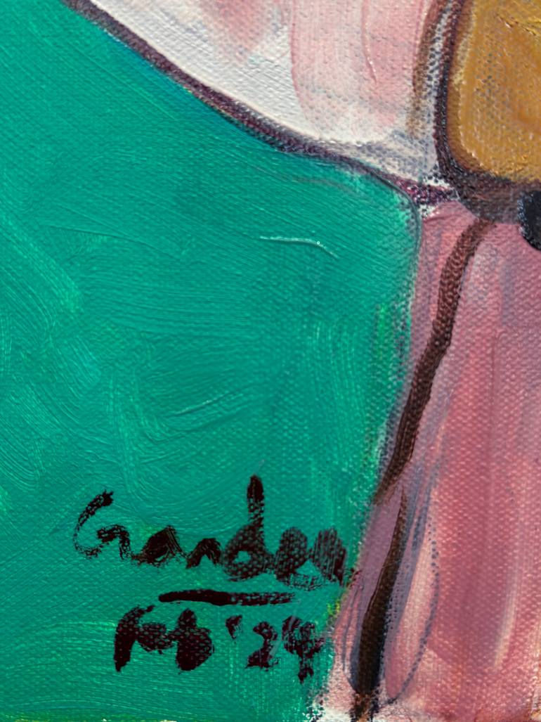 Original Figurative People Painting by Gandee Vasan