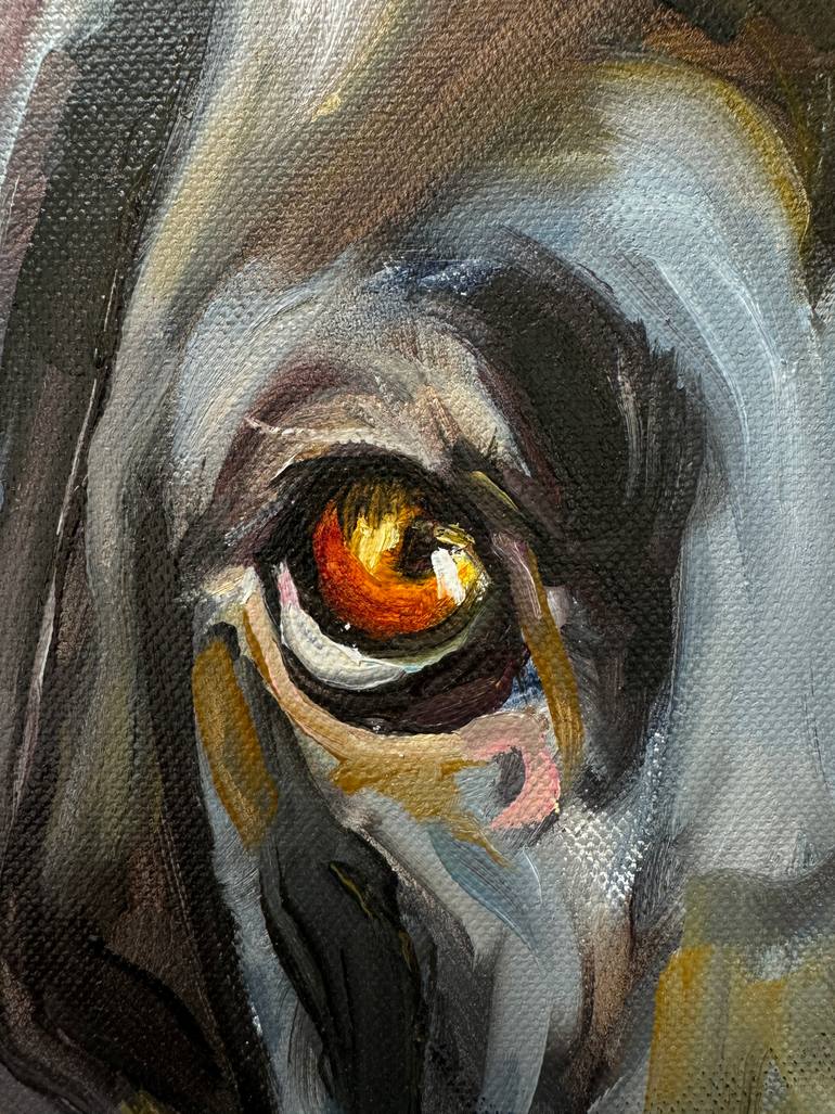 Original Contemporary Animal Painting by Gandee Vasan