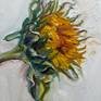 Wilting Sunflower Detail4