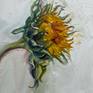 Wilting Sunflower Detail1