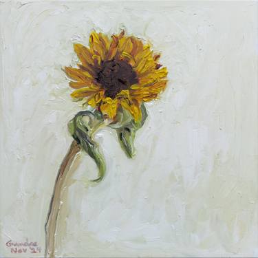 Original Contemporary Floral Painting by Gandee Vasan
