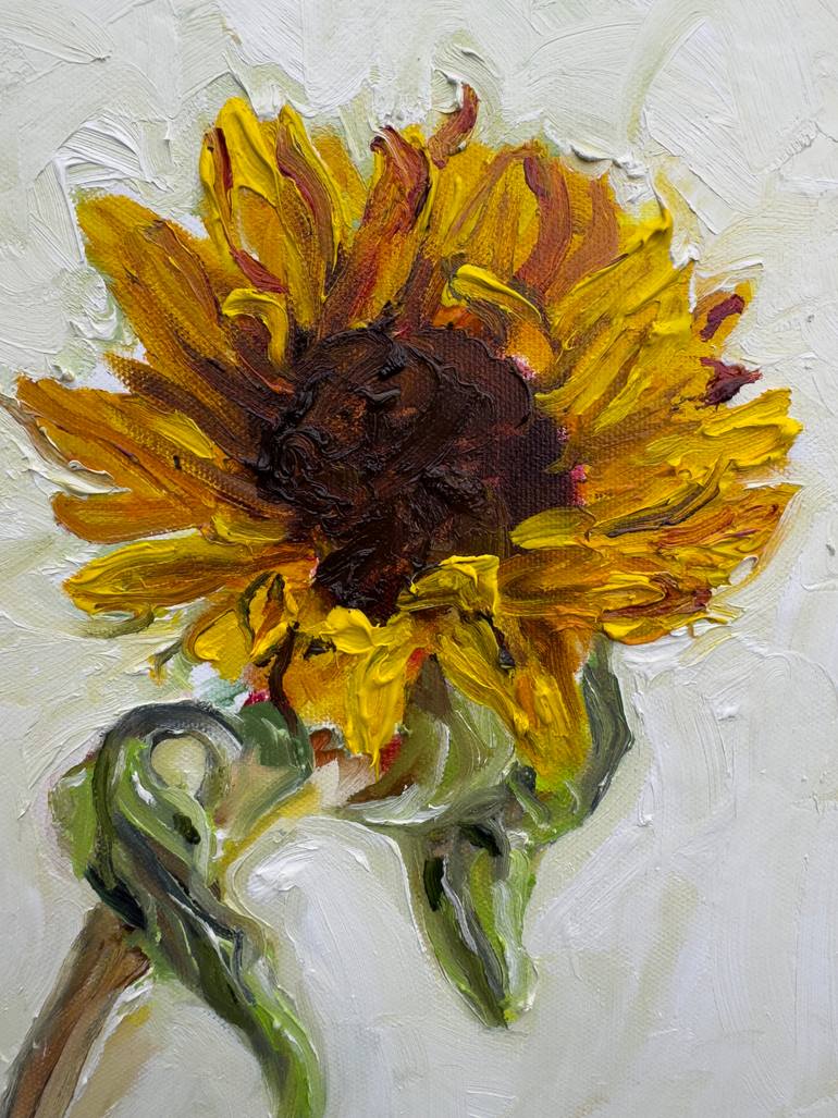 Original Contemporary Floral Painting by Gandee Vasan
