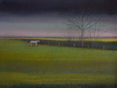 White Horse in Field thumb