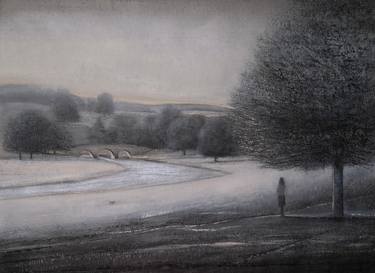 Original Fine Art Landscape Drawings by Thomas Lamb