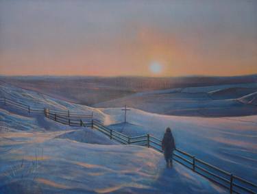 Original Fine Art Landscape Paintings by Thomas Lamb