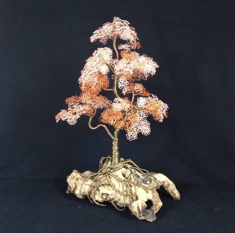 Original Figurative Tree Sculpture by MARY ROMANO