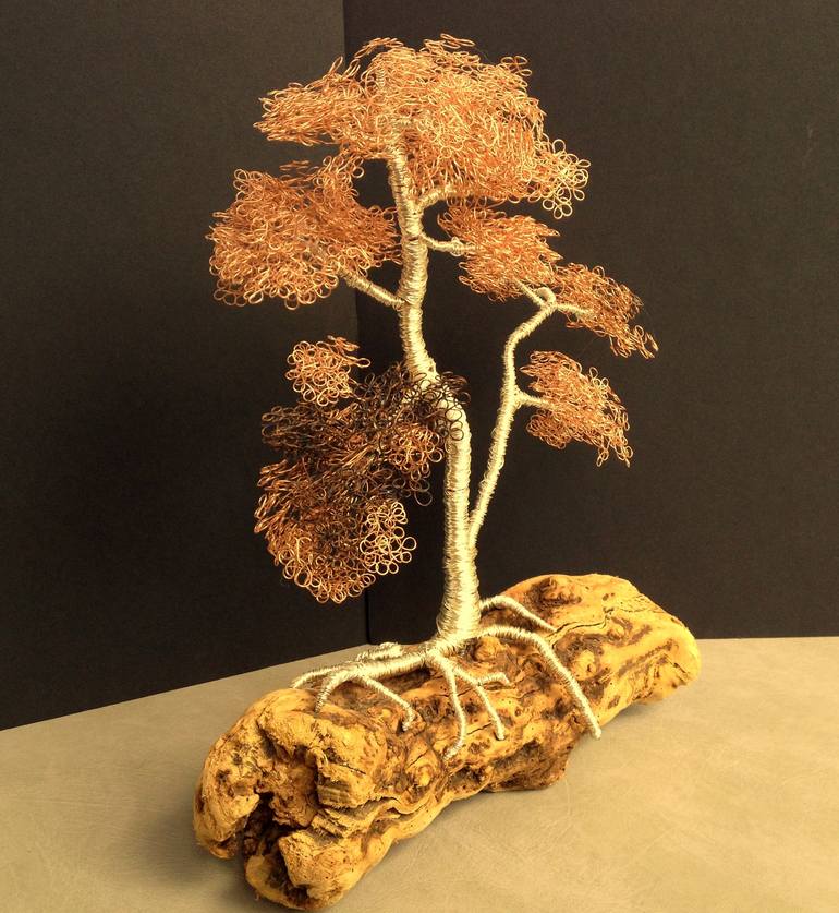 Original Figurative Tree Sculpture by MARY ROMANO