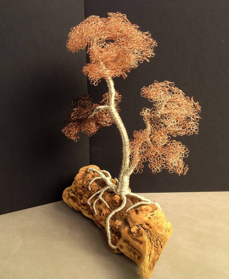 Original Figurative Tree Sculpture by MARY ROMANO