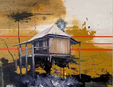 Original Abstract Landscape Paintings by Ronan Mcgeough