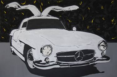 Print of Automobile Paintings by Jo Fabbri