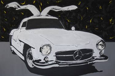 Print of Figurative Automobile Paintings by Jo Fabbri