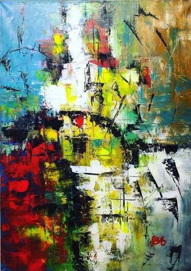 Original Abstract Paintings by Alexandru Constantin